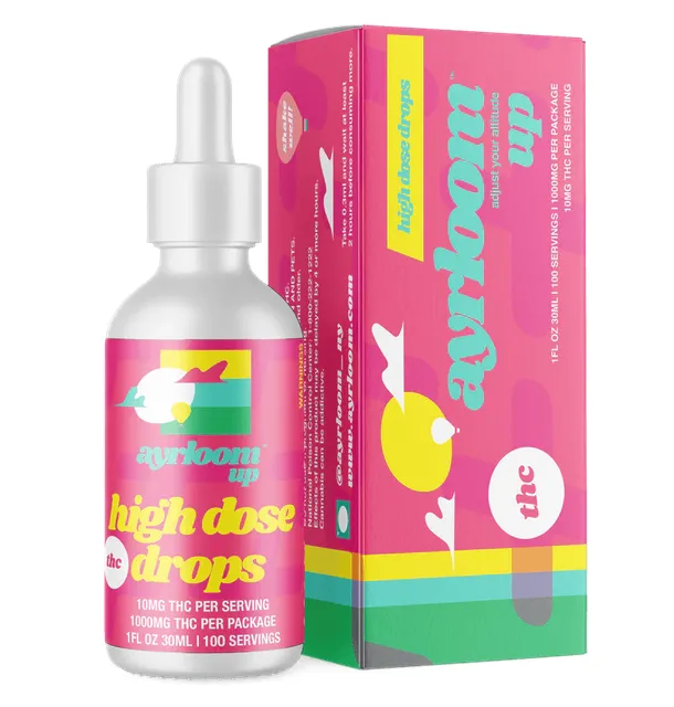 Ayrloom Up Tincture High Dose Drops Thc